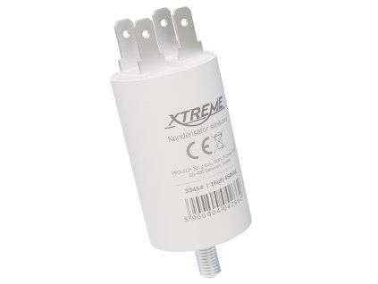 16 µF indítókondenzátor 450 V AC, 6,3 mm csatlakozóval – 3345-