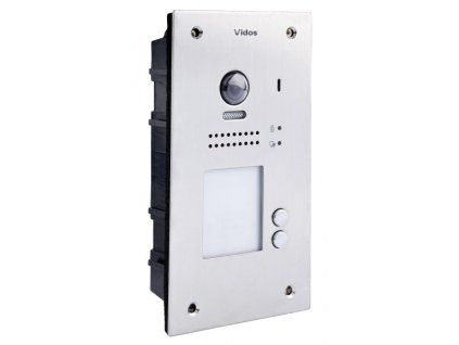 S1202A-2 - DUO 2-családos kaputelefon panel kamera és 125kHz-es RFID közelségi olvasóval - Vidos