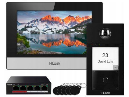 IP-VIS-PRO - Villa IP videós kaputelefon készlet, WiFi, Mifare, PoE - Hilook a Hikvision-től
