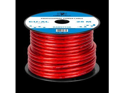 Autó kábel 8mm CU+AI 25m KAB0713A