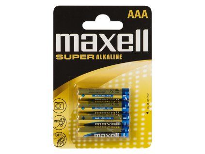 Maxell AAA LR3 alkáli elem 1,5 V 4 db – 3067-