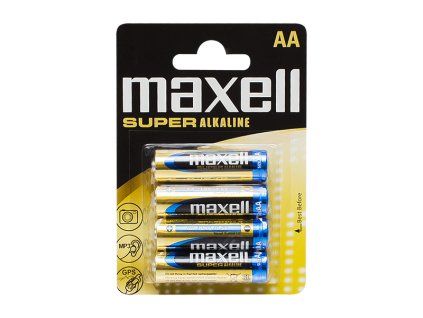 AA 1,5 LR6 MAXELL SUPER alkáli elemek MAXELL SUPER 1,5 LR6