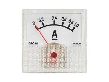 Mini analóg panel ampermérő 0–1 A DC – 51-501-