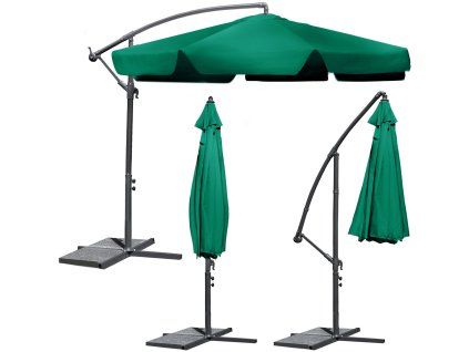 Kerti napernyő zöld 350cm