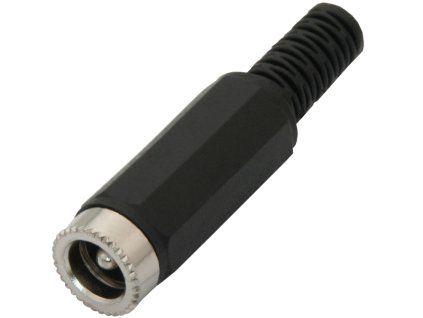 DC tápcsatlakozó aljzat kábelre, 5,5 × 2,1 mm – 9358-