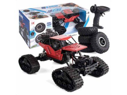 RC Rock Crawler 4x4 LHC012 2in1 autó vörös